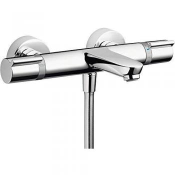 Hansgrohe Verchromte Thermostat-Badarmatur
