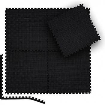 Bonsport 12‑er Set: 40 × 40 cm Puzzlematten für den Bodenschutz