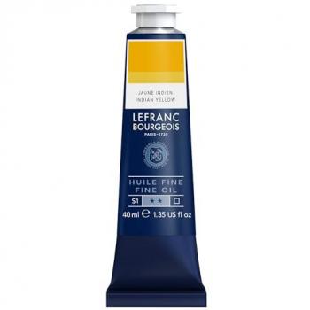 Lefranc Bourgeois Peinture Huile Fine Jaune Indien – 40 ml