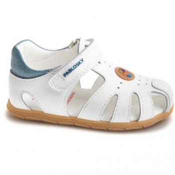 Pablosky Sandalias Baby de Piel Unisex con Cierre Autoadhesivo