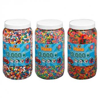 Hama Trio de Pots de Perles à Repasser (39000)