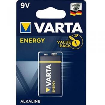 Pila alcalina Energy 4122-9V 6LR-61 BLI(1)VAR de Varta caja de 10 unidades