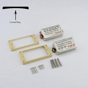 Pack original pickup EPI Alnico Humbucker nickel or