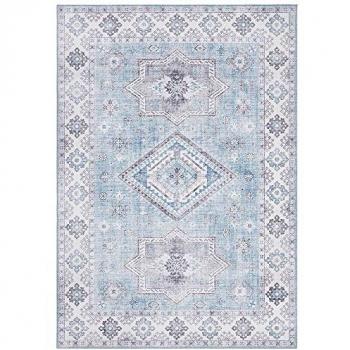 Nouristan Blue Tufted Runner 80x200cm