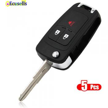 Chevrolet Spark Flip Key Fob Shell Case 3 Button Replacement