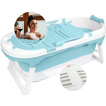 Balneo Vital® Tragbare Badewanne mit Ablage und Massagefunktion – Für Innen