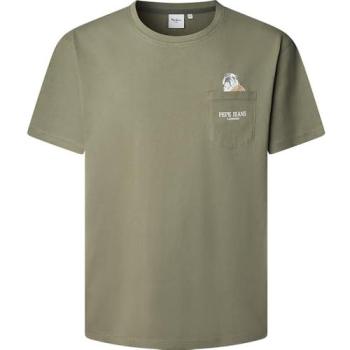 Pepe Jeans Thansen XL Green Combat Tee