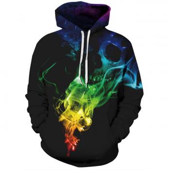 Junge Trend: Fanient Unisex Hoodie in buntem Rauch