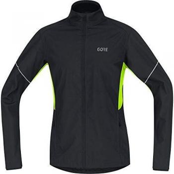 GORE WEAR R3 Veste GORE WINDSTOPPER Homme Noir/Jaune Néon FR: M