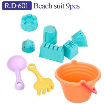 Seau de plage en silicone
