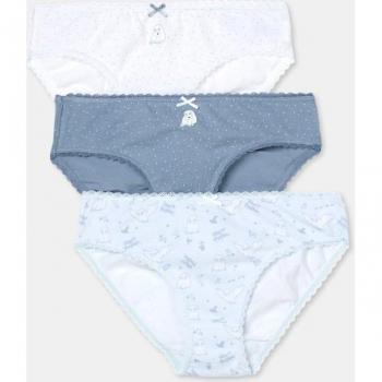Tríptico de Bragas Cotton Juice Estilo Harry Potter