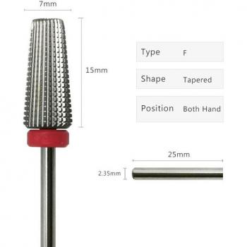 Herramientas de Manicura HYTOOS: Brocas de Carburo