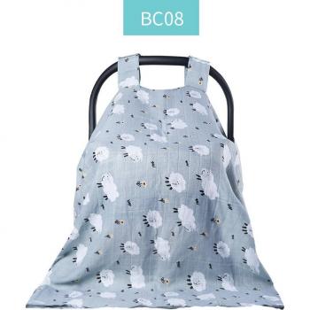 Skin-Friendly Bamboo Cotton Stroller Cover