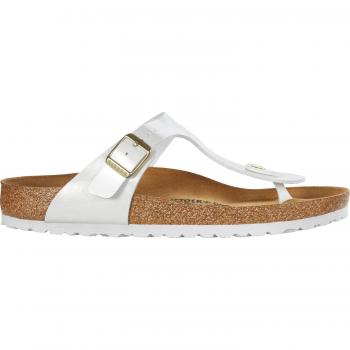 Birkenstock Tongs Femme Gizeh, Blanc, 39 EU