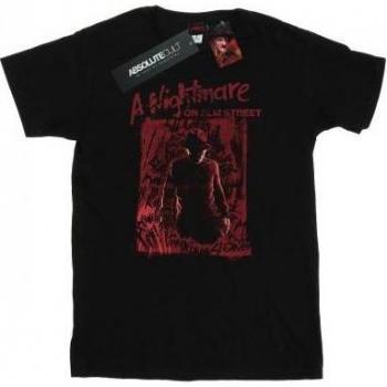 Freddy Horror 3XL T-Shirt Uomo Nero – Silhouette