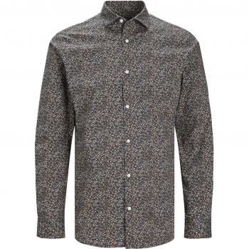 Jack & Jones Langarm Shirt Blackpool – Matte Farbe