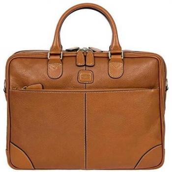 Bric's Life 38cm Brown Leather Executive Briefcase