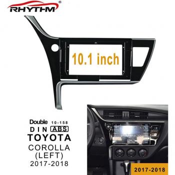 Adaptador de Marco 10,1 2DIN en Toyota Corolla – Instalación Rueda Izquierda