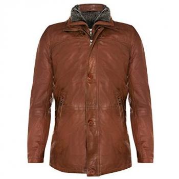 Men's Aleppo Leather Trench Coat