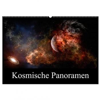 Kosmische Panoramen (Wandkalender 2025 DIN A2 quer) CALVENDO Monatskalender