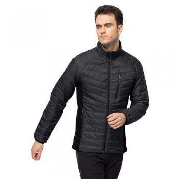 Jack Wolfskin Men's Routenburn Pro Coat, Black, M