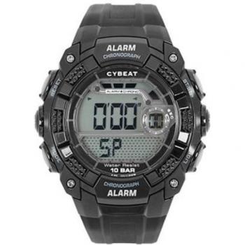 CYBEAT SunFlame 15mm Round Digital Watch (Black) – J-AXIS ACY15-BK
