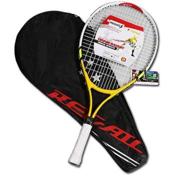 Raqueta de tenis de aleación de aluminio para niños, mango de PU, EDF88