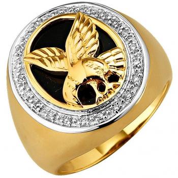Diemer Gold Herrenring Adler 585 – 72