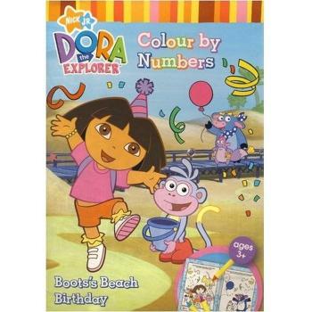 Dora l'Exploratrice coloriage par numéros