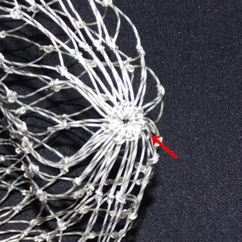 Accessoire de pêche maille trou