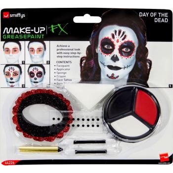 Set de Pinturas Faciales para el Día de los Muertos