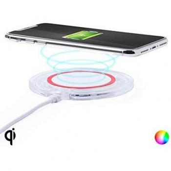 Qi Wireless Phone Charger Pad, Red (Model 145763)