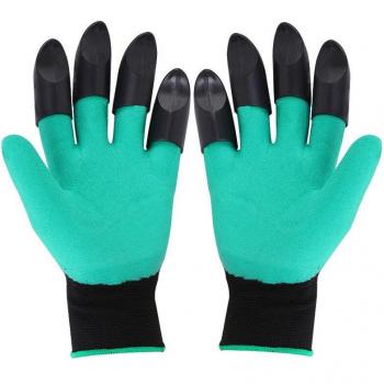 Greenhouse Gardening Gloves with Finger Claws