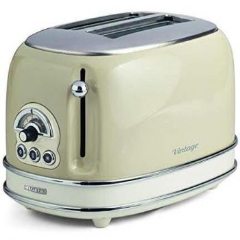 Ariete Toaster Vintage 2 fette beige 155 Tostapane
