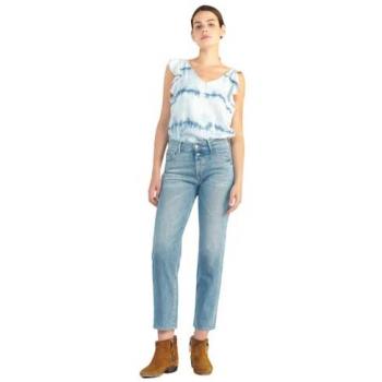 Jeans Femme 400/18 Mom Bleu Coton