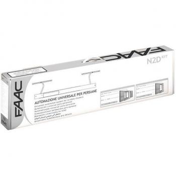 Controlador de Persianas Automáticas Faac N2D 105770 Blanco