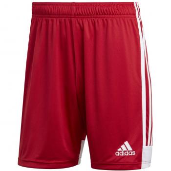 Red & White Adidas Tastigo 19 Shorts Power, XS Male Size