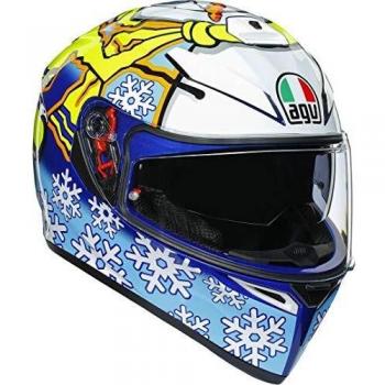 Casco de Seguridad AGV K3SV Azul Para Adultos Unisex (XSM)