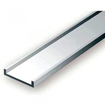 Baguette en U plastique 350 x 4 x 1,4 mm