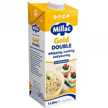Millac Gold Double Cream Whipping Cream, 1 Litre