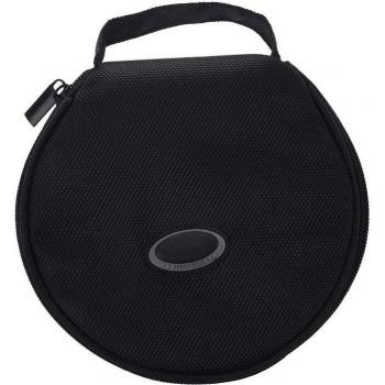 Sac de rangement noir pour disques avec fermeture éclair