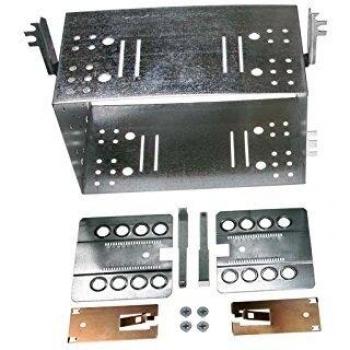 Hyundai Tucson 2005-2010 2-DIN Black Dashboard Frame