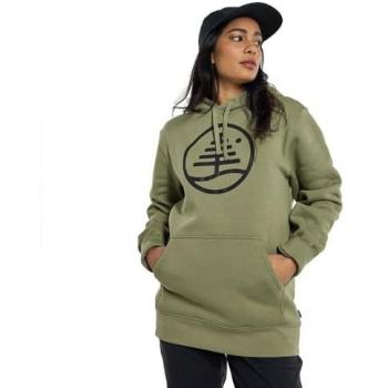 Burton Sudadera Family Tree verde bosque mujer