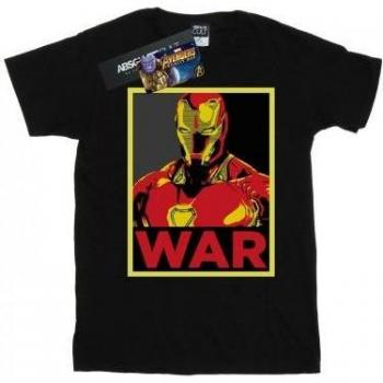 Maglietta nera uomo Marvel Iron Man Infinity War