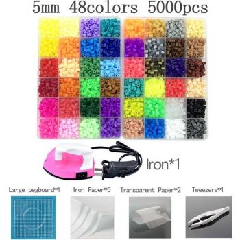 Hama Perlen Set für kreative DIY-Projekte 2,6mm/5mm mit Werkzeug