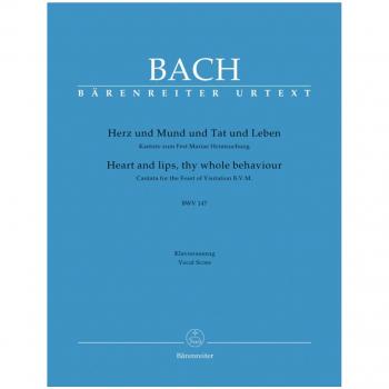 Partitions classique BARENREITER BACH J.S.