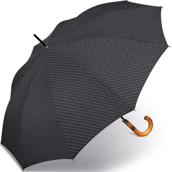 Outdoor‑Herren‑Regenschutz „Happy Rain“ – Langer AC-Stockschirm 92 cm