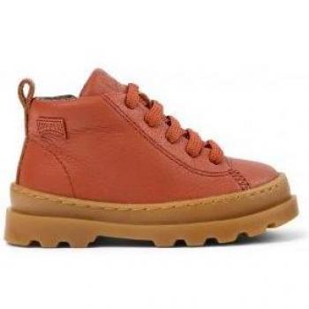 Zapatillas altas Camper Brutus para niños en piel roja