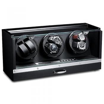 Ferocase Uhrenregal FC2125BK – 6 Positionen, Schwarz