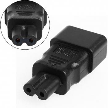 Enchufe Adaptador IEC 320 Macho a Hembra